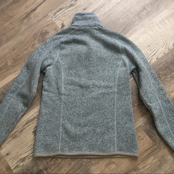 Patagonia Womens Better Sweater 1/4 Zip, Blue, S - Picture 6 of 10